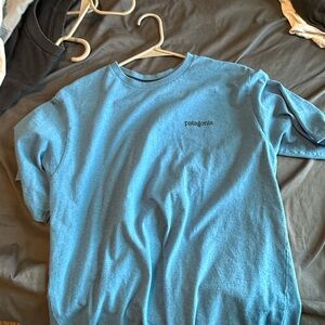 Patagonia Men's Light Blue Short Sleeve Tee